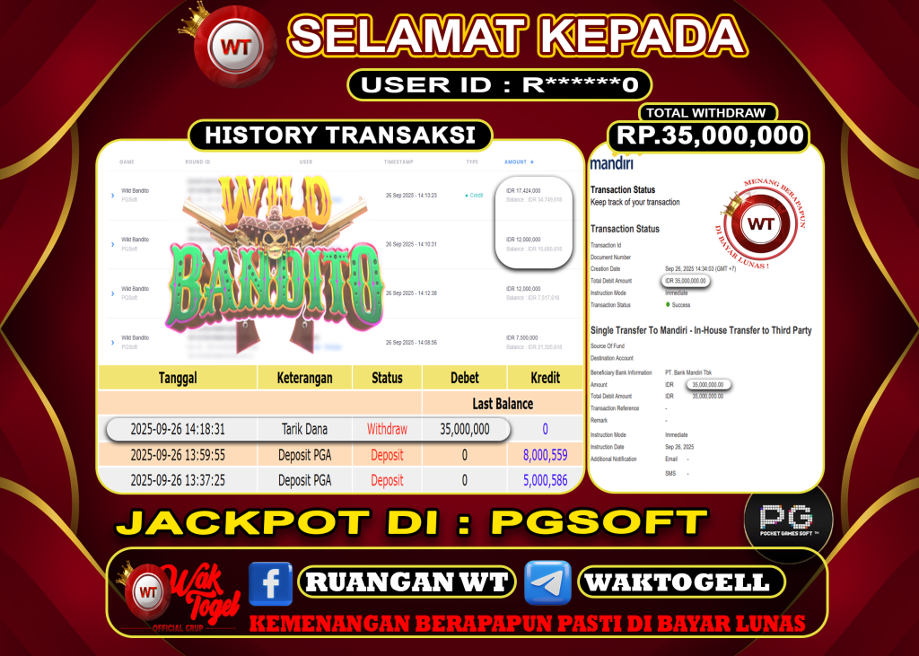 BUKTI PEMBAYARAN SLOT WAKTOGEL