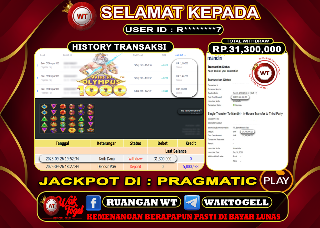 BUKTI PEMBAYARAN SLOT WAKTOGEL