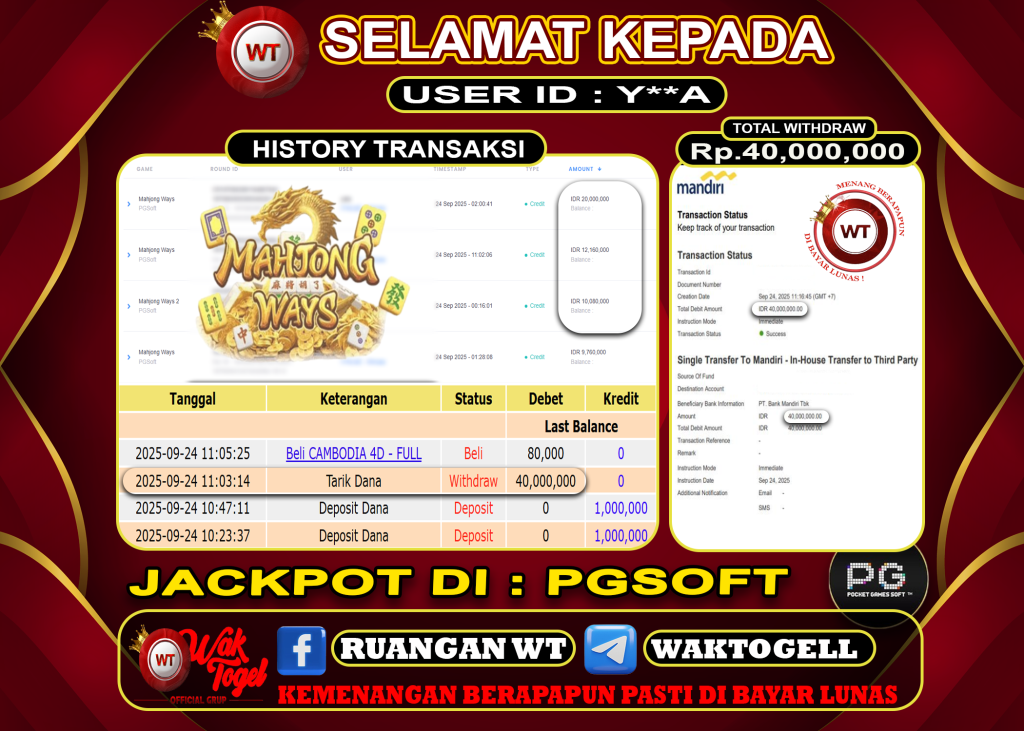 BUKTI PEMBAYARAN SLOT WAKTOGEL