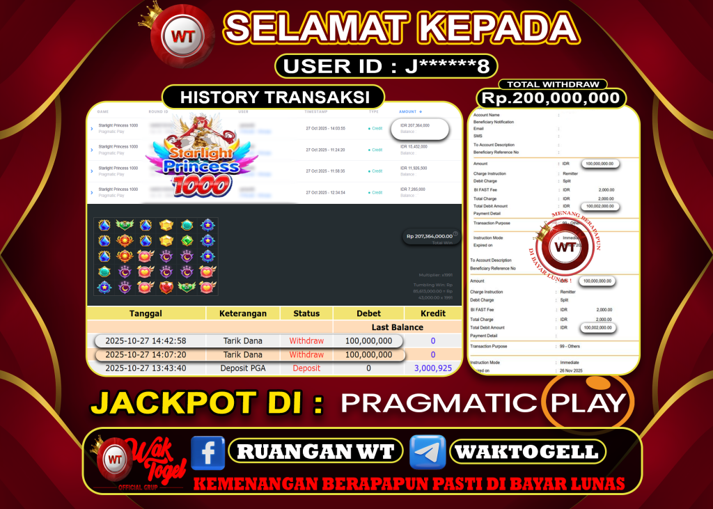 BUKTI PEMBAYARAN SLOT WAKTOGEL