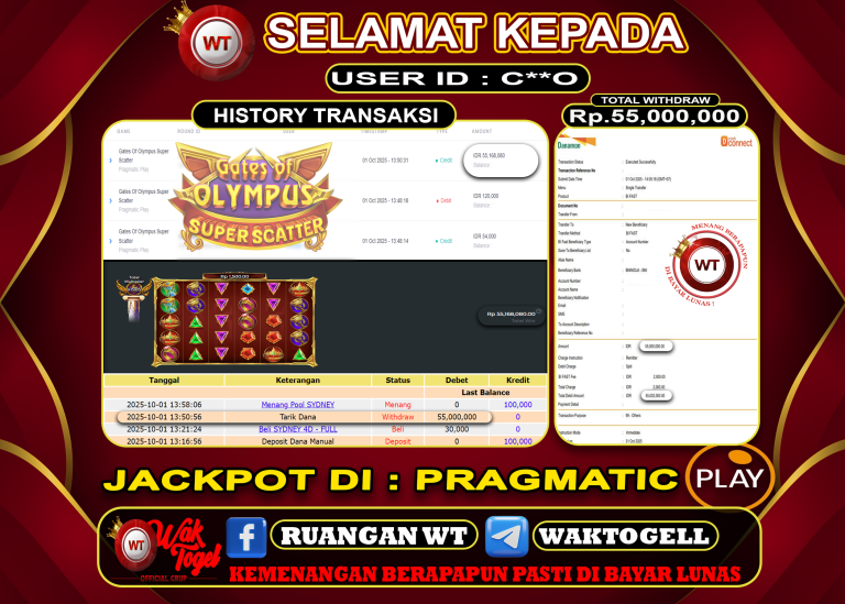 BUKTI PEMBAYARAN SLOT WAKTOGEL