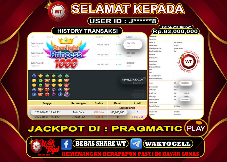 BUKTI PEMBAYARAN SLOT WAKTOGEL