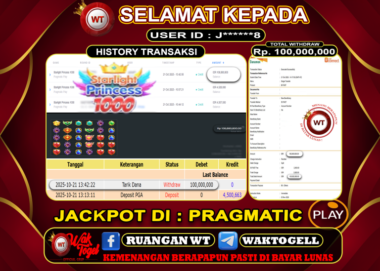 BUKTI PEMBAYARAN SLOT WAKTOGEL