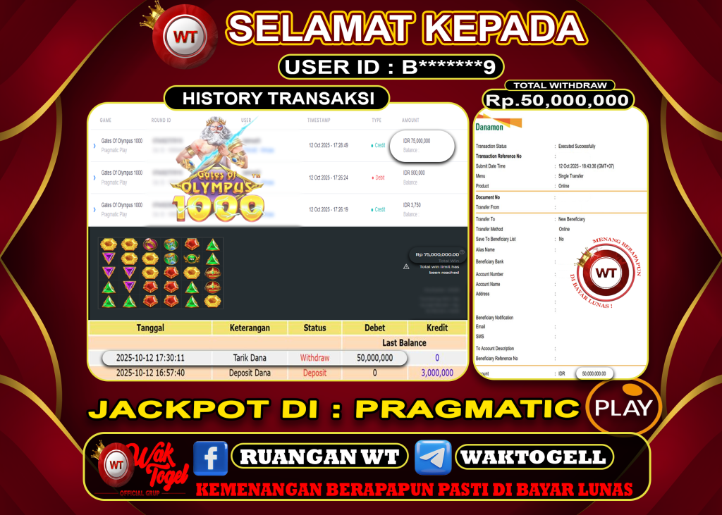 BUKTI PEMBAYARAN SLOT WAKTOGEL