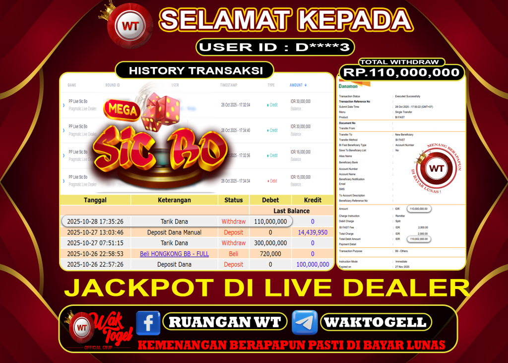 BUKTI PEMBAYARAN SLOT WAKTOGEL