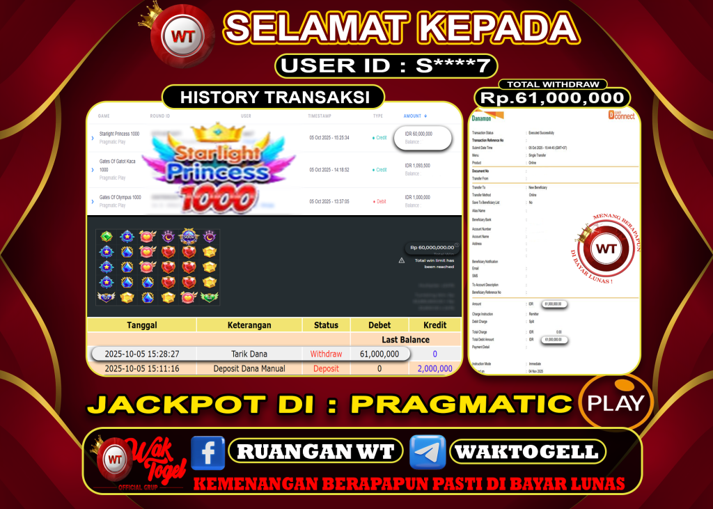 BUKTI PEMBAYARAN SLOT WAKTOGEL