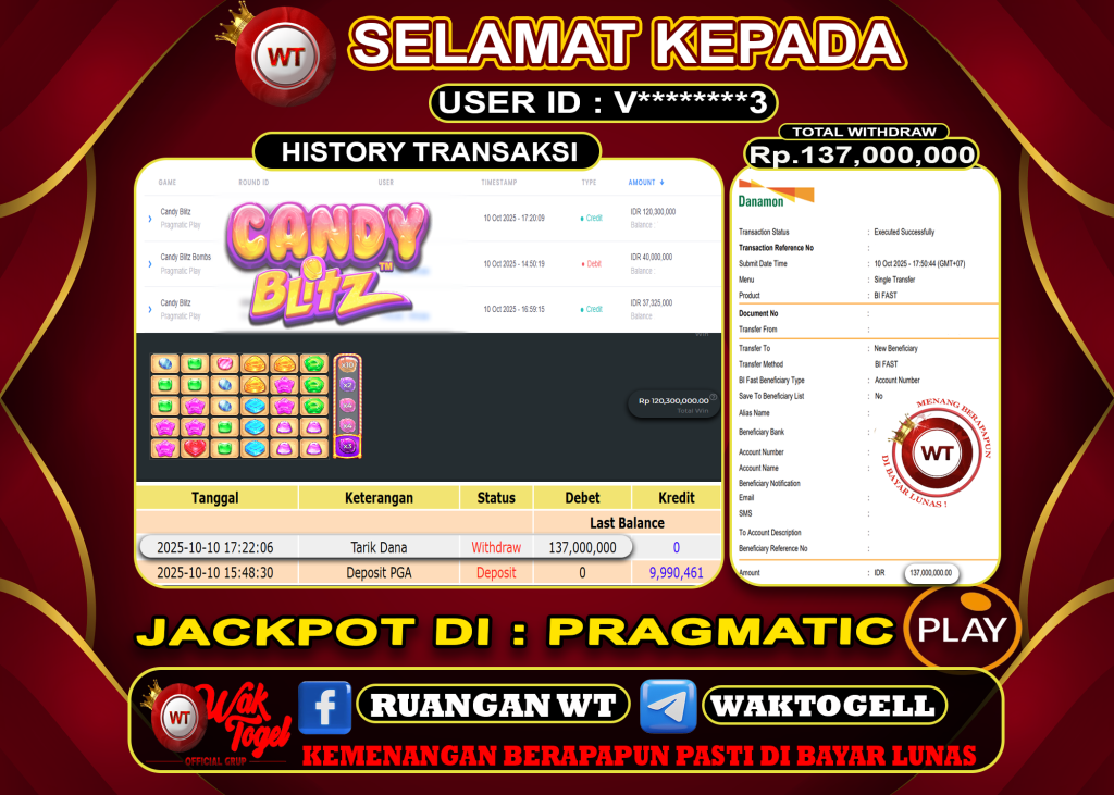 BUKTI PEMBAYARAN SLOT WAKTOGEL