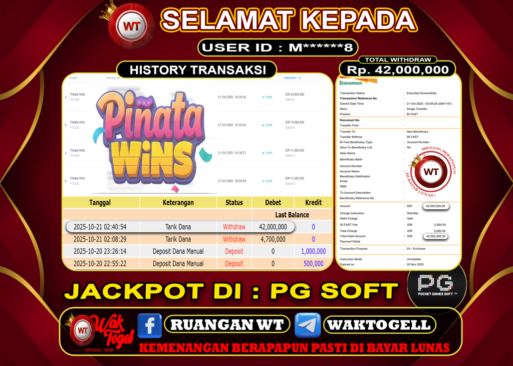 BUKTI PEMBAYARAN SLOT WAKTOGEL