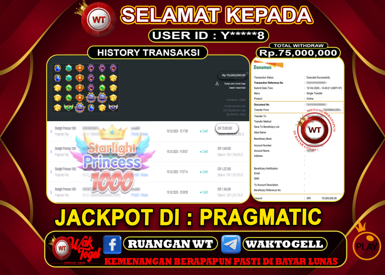 BUKTI PEMBAYARAN SLOT WAKTOGEL