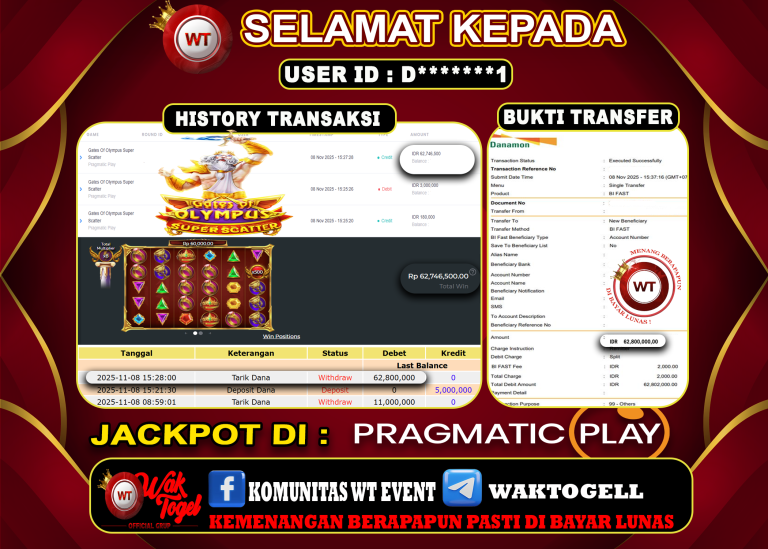 BUKTI PEMBAYARAN SLOT WAKTOGEL