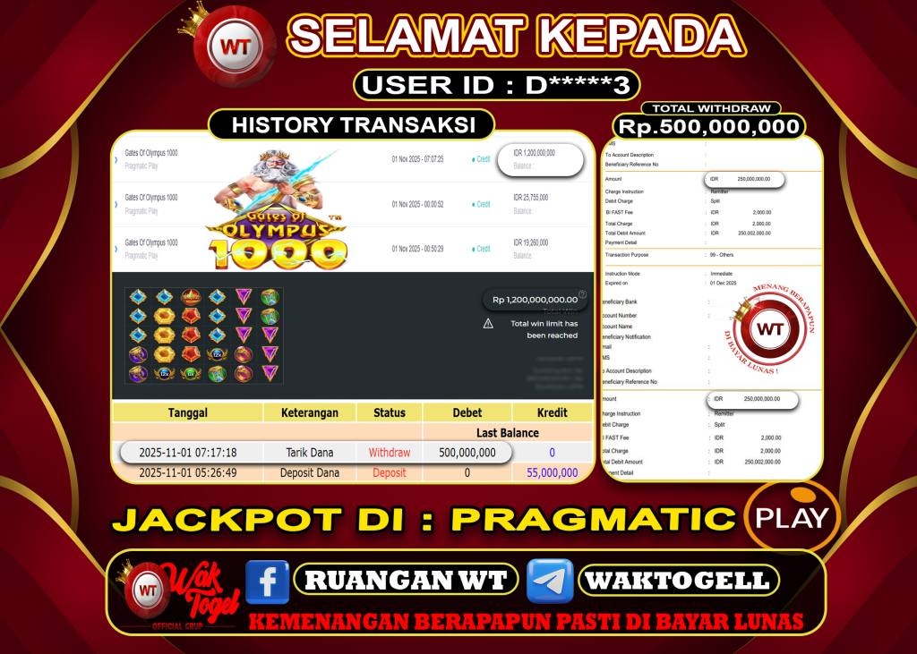 BUKTI PEMBAYARAN SLOT WAKTOGEL