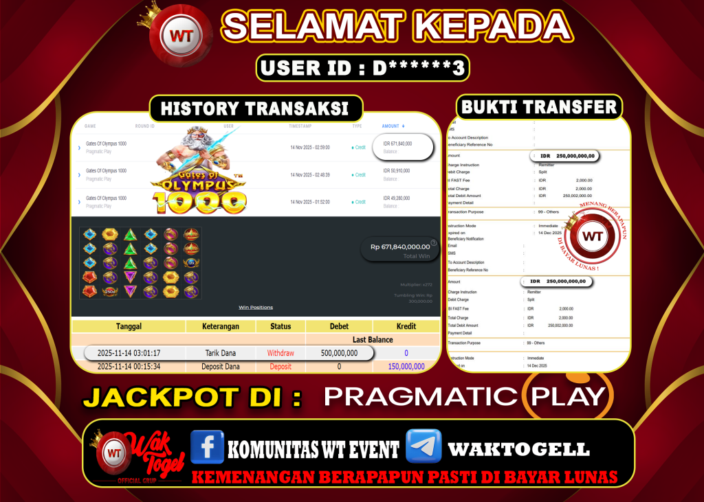BUKTI PEMBAYARAN SLOT WAKTOGEL
