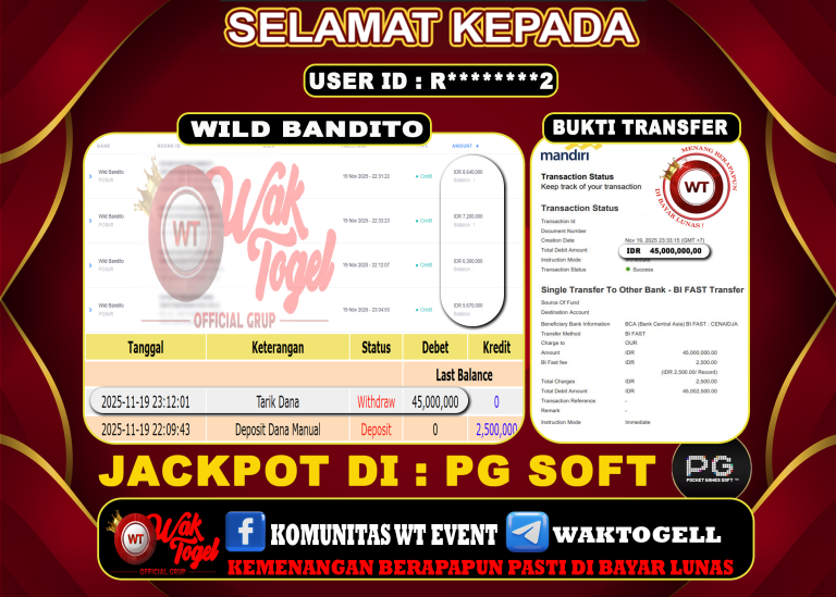 BUKTI PEMBAYARAN SLOT WAKTOGEL